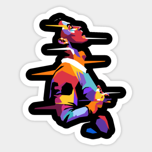 Football Player Sticker